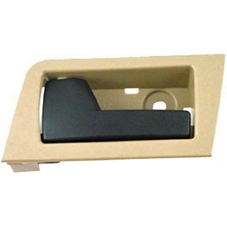 Dorman 81760 Rear Driver Side Interior Door Handle for Specific Ford / Mazda / Mercury Models, Smooth Black Lever; Beige Housing