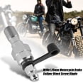 thumbnail image 4 of Banjo Bolt Bleed Screw,M10x1.25mm Motorcycle Brake Master Motorcycle Brake Caliper Bleed Screw Future-Proof Design, 4 of 11