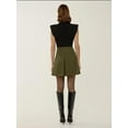 thumbnail image 4 of Pleated Mini Skirt with Pearl Detail, 4 of 6