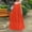 Orange, variant on ZHOGXU Women's Dress Sleeveless Suspender Solid Color Backless Swing Fashion Comfortable Elegant Dresses For Casual Daily Wear,Black,L