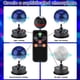 thumbnail image 2 of Rotating 5in Disco Ball Party Lights with Remote, 6-12RPM Adjustable Disco Ball,18 LEDs DJ Light,Hanging and Table 2 Use, 2 of 5
