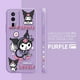 thumbnail image 3 of Case For Redmi K60E K50 K40S K40 K30 K20 10C 9 8A 8 10 Pro 4G 5G Colour Simple Liquid silicone Case Cartoon kuromi Cat, 3 of 5