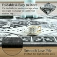 thumbnail image 7 of FULIE Rug for Living Room Washable Non-slip Area Rug,4'x6'Rug,Black/White, 7 of 7