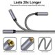 thumbnail image 3 of 5m 3.5mm Aux Male to Female HiFi Stereo Braided Audio Extension Cable, 3 of 5