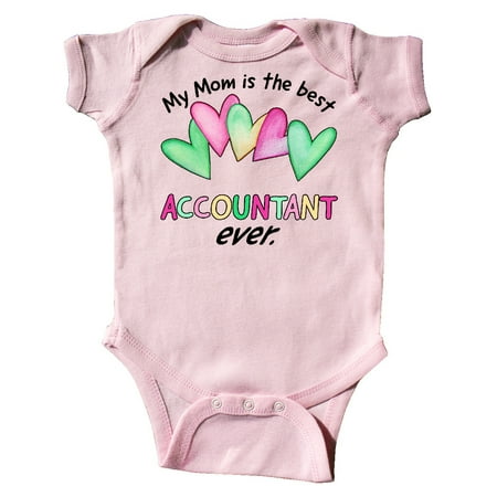 

Inktastic My Mom is the Best Accountant Ever Gift Baby Boy or Baby Girl Bodysuit