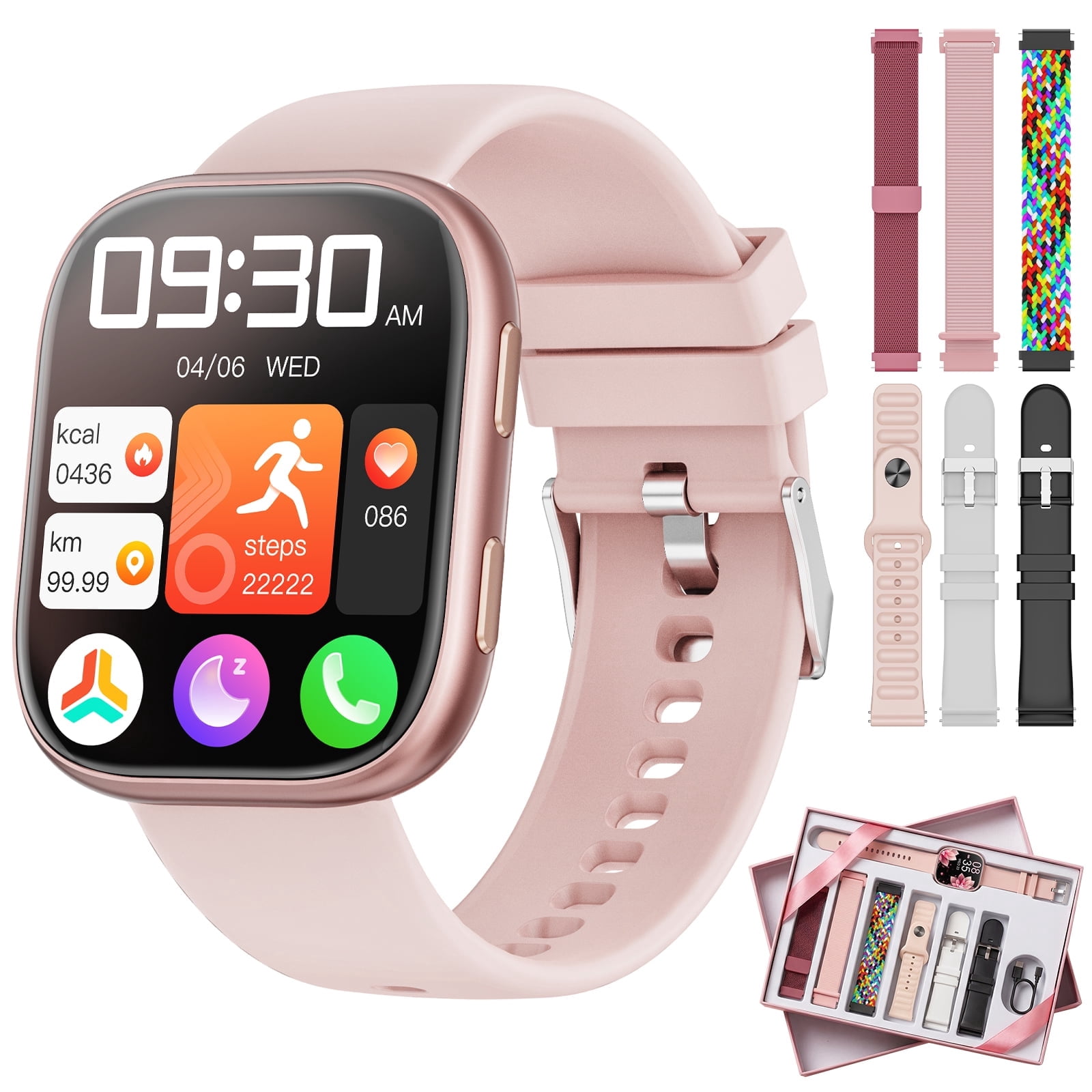 Google Pixel Watch LTE Smartwatch Compatible with Cellular or WiFi 