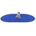 thumbnail image 5 of Joy Carpets Kid Essentials Endurance 12' x 7'6" Oval Indoor Area Rug in Color Royal Blue, 5 of 6