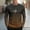 Brown, variant on COSFO Casual Men T Shirts Cotton Gradient Long Sleeve Tops Loose Crew Neck Workout Pullover Graphic Tees