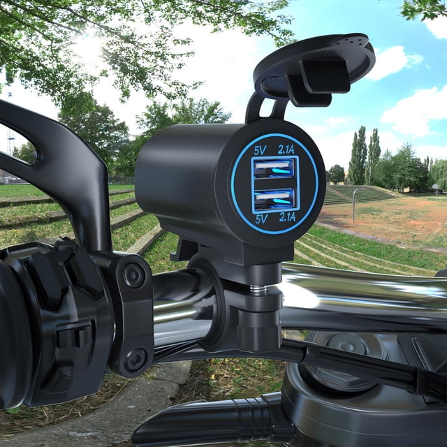 Professional Dual USB Car Charger Multiple Protection 4.2A Outlet Charging Power Macarena Adaptador de coche USB