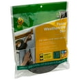 thumbnail image 3 of Duck Brand Heavy-Duty Brown Large Gap Rubber Weatherstrip Seal, .38 in. x .25 in. x 17 ft., 3 of 7