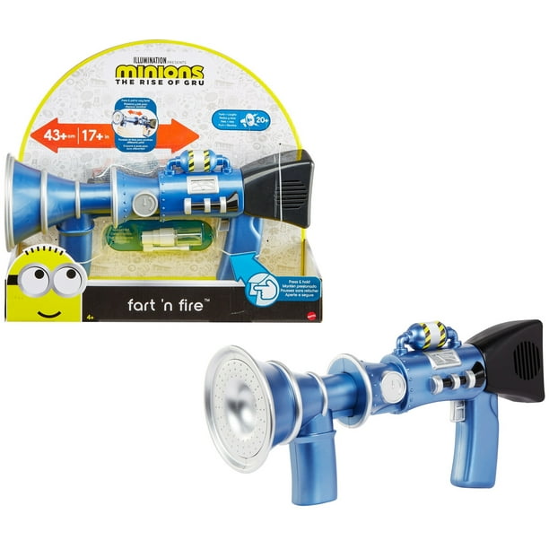 Minions The Rise Of Gru Fart N Fire Super Size Blaster For Kids Ages 4 Years And Up Walmart Com Walmart Com