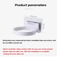 thumbnail image 4 of ABS Wall Mounted Hair Dryer Stand, Traceless Adhesive Tape Holder, 4 of 6
