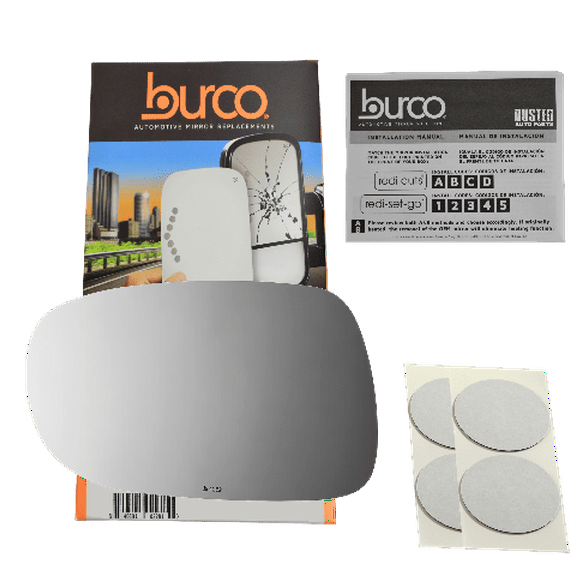 Fits IS250 IS350 ISF HS250H Left Dr Mirror Glass Lens Fit Over Opt For Auto Dim Type