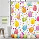 thumbnail image 5 of Cortina de Baño de Pascua, Sin Taladros, con 12 Ganchos, 5 of 6
