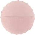 thumbnail image 5 of JWH Small Round Throw Pillows Round 3D Velvet Flower Cushions 12inch Rose Gold for Room Decoration, 5 of 8