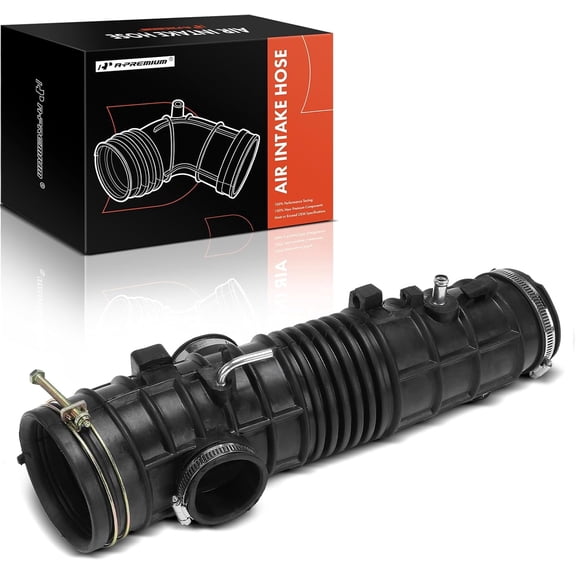 A-Premium Engine Air Clean Intake Tube Hose with Clamps Compatible with Honda Odyssey 2002 2003 2004, 3.5L