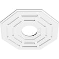 thumbnail image 2 of 22"OD x 6"ID x 8 3/4"C x 1"P Westin Architectural Grade PVC Contemporary Ceiling Medallion, 2 of 11