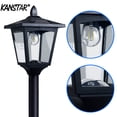 thumbnail image 4 of 70" Street Vintage Outdoor Garden LED Solar Lamp Post Light Lawn - Adjustable, 4 of 8