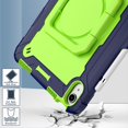 thumbnail image 7 of Dteck iPad 10th Generation Case, New iPad 2022 10.9 inch Rugged Case with Screen Protector, Rotating Stand/Pencil Holder/Carrying Shoulder Strap,Green, 7 of 7