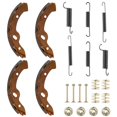 thumbnail image 2 of Kit de zapatas de freno para carrito de golf para EZGO 27943G01 70795G01, zapatas de freno de repuesto con juego de herrajes de resorte, accesorios profesionales de reparación de carrito de golf, 2 of 6