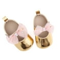 thumbnail image 4 of Lovebay Baby Girl Infants Star Lace PU Leather Princess Shoes Wedding Soft Sole Crib Shoes, 4 of 5