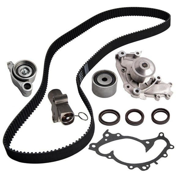 Max Motosports Timing Belt Kit Tensioner Water Pump Fits for 2001-2008 Toyota Lexus 3.0L 3.3 1MZFE 3MZFE