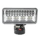 thumbnail image 1 of Luz LED de trabajo de 216W, 11200LM, ángulo ajustable, resistente al fuego, lámpara de trabajo con batería de litio de 18V para pesca y caza VoborMX herramienta, 1 of 8