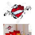 thumbnail image 1 of Wizard & Genius DM74303 Stickers Muraux Coeur Tatouage, 1 of 1