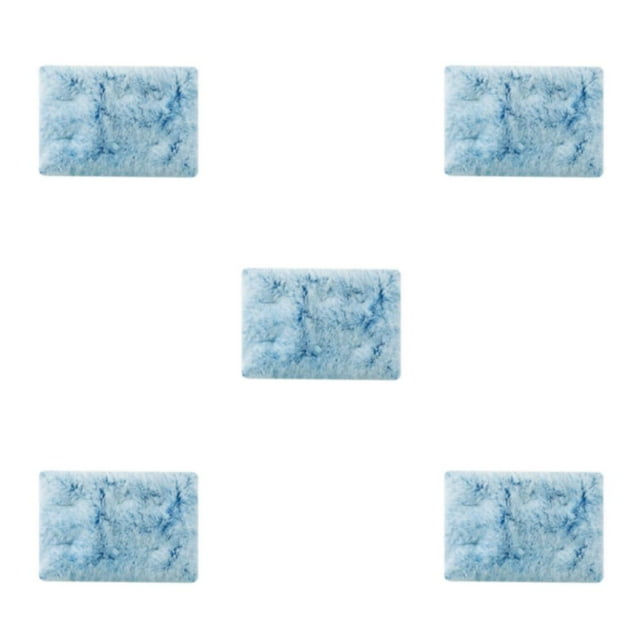 Maytalsory Soft And Comfortable Dog Bed Pets Sweet Dreams Easy To Clean Dog Cage Bed Gradient Blue XS 5Set