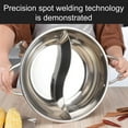 thumbnail image 3 of Shoreew Double Flavor Hot Pot Stainless Steel Split Hot Pot with Anti-Scald Handles Chinese Induction Shabu Hot Pot for Kitchen Stove, 3 of 6