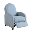 thumbnail image 4 of Relax-A-Lounger Lansing Modern Pushback Recliner, Blue Fabric, 4 of 11