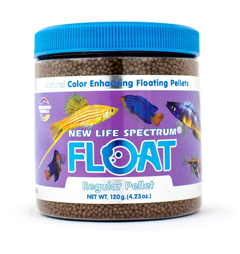 New Life Spectrum Float Fish Food Floating Pellets, 120 g