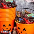 thumbnail image 7 of PMU Halloween Jack-O-Lantern Trick or Treat Pail Bucket - Candy Gift Basket for Kids - Pumpkin Plastic Buckets with Handle - Perfect Halloween Décor - 9 Inch Orange Pkg/1, 7 of 7