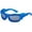 C7 Bule Silver, variant on Steampunk Twisted Sunglasses Men Women Hip Hop Punk Sun Glasses Male Streetwear Shades