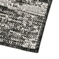 thumbnail image 5 of Unique Loom Outdoor Modern Collection Area Rug - Cartago (2' x 6' 1" Runner Charcoal/Ivory), 5 of 6
