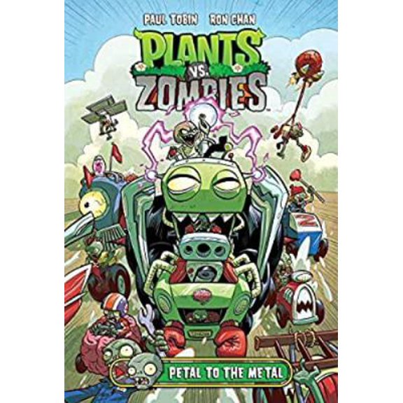 Pre-Owned Plants vs. Zombies Volume 5: Petal to the Metal [Juvenile Fiction Graphic Novel] (Paperback) 1506702589 9781506702582