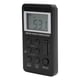 thumbnail image 3 of Radio profesional QQT103, minireceptor estéreo portátil FM/AM, pantalla LCD y auriculares, color negro, 3 of 14