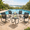 black, variant on 6-Piece Outdoor Rocking Bistro Set, Textilene Patio Furniture with Rocker Chairs & Coffee Table for Porch, Lawn, Garden, Balcony, Poolside, Black