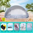 thumbnail image 4 of Carpa de playa para bebés Monobeach, con sombra desplegable, UPF50+, UV 50+, 4 of 7