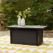 Signature Design by Ashley Beachcroft Black & Gray Outdoor Fire Pit Table