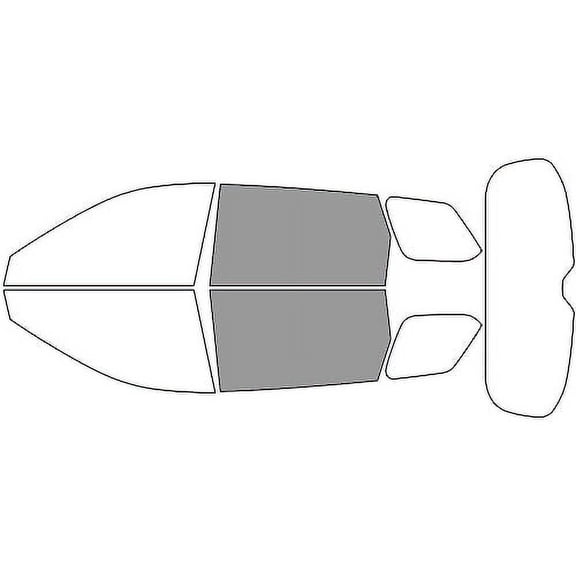 Avery Dennison NR Nano Ceramic IR Window Tint Kit Compatible with Infiniti QX60 2022-2025 - Back