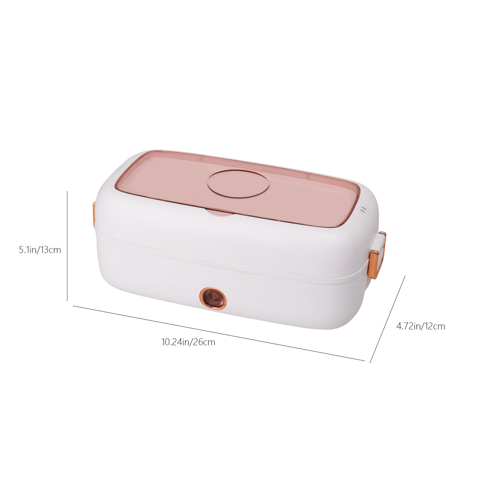 Up to 50% off, InsCrazy Bento Box, Mini Portable Car Electrical Lunch Box USB Plug in Heating Insulated Lunch Box Bring Hot Meals to Work