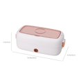 thumbnail image 3 of Wzzjkit Mini Portable Car Electrical Lunch Box USB Plug in Heating Insulated Lunch Box Bring Hot Meals To Work, 3 of 7
