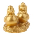 thumbnail image 3 of Figura decorativa dorada de patos mandarines Feng Shui para el amor y el romance Oro, 3 of 9
