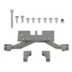 thumbnail image 3 of Montaje de de Eje Delantero de Montaje Servo de Aleación de Aluminio pa Pieza 1:10 RC SCX10 Titanio CUTICAT Pieza de actualización de montaje servo, 3 of 8