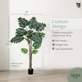 thumbnail image 5 of Maia Shop 6ft Artificial Monstera Plant, Fake Plants for Home Decor, 5 of 9