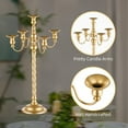 thumbnail image 4 of Nuptio Gold Candelabra for Wedding Decoration 5-Arms Floor Candlestick Holder 21", 4 of 6