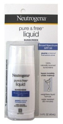 neutrogena pure and free liquid