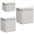 thumbnail image 4 of beisidaer Large Capacity Clothes Storage Bag Foldable Clothing Blanket Quilt Dustproof Box, 4 of 6