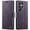 Purple, variant on Allytechgroup Wallet Flip Case for Samsung Galaxy S26 Ultra, Premium PU Leather Stand Cards Slots Protective Bumper RFID Blocking Folio Cover Magnetic Closure for Women Men, Black